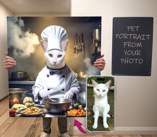 Custom Architect Pet Portrait