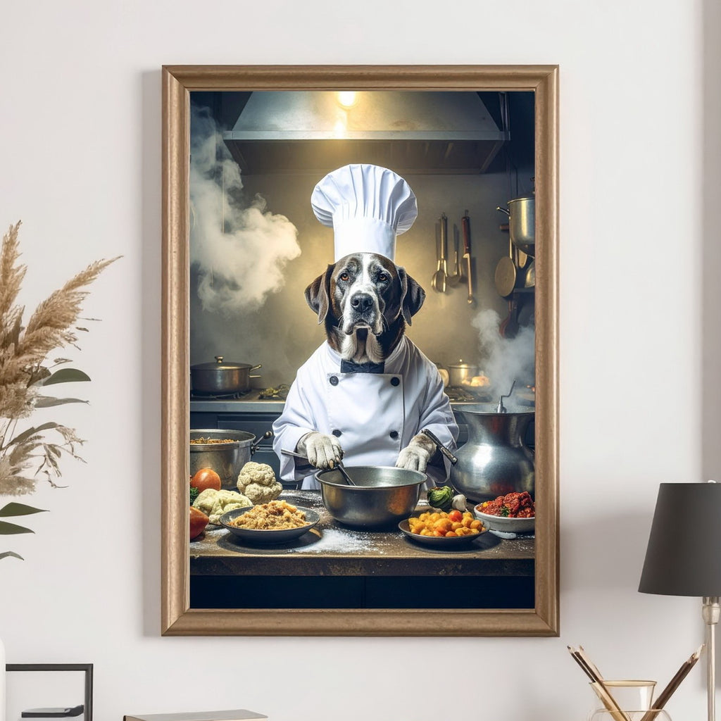 Custom Pet Chef Portrait