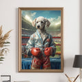 Custom Pet Boxer Portrait