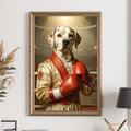 Custom Pet Boxer Portrait