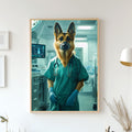 Custom Doctor Pet Portait