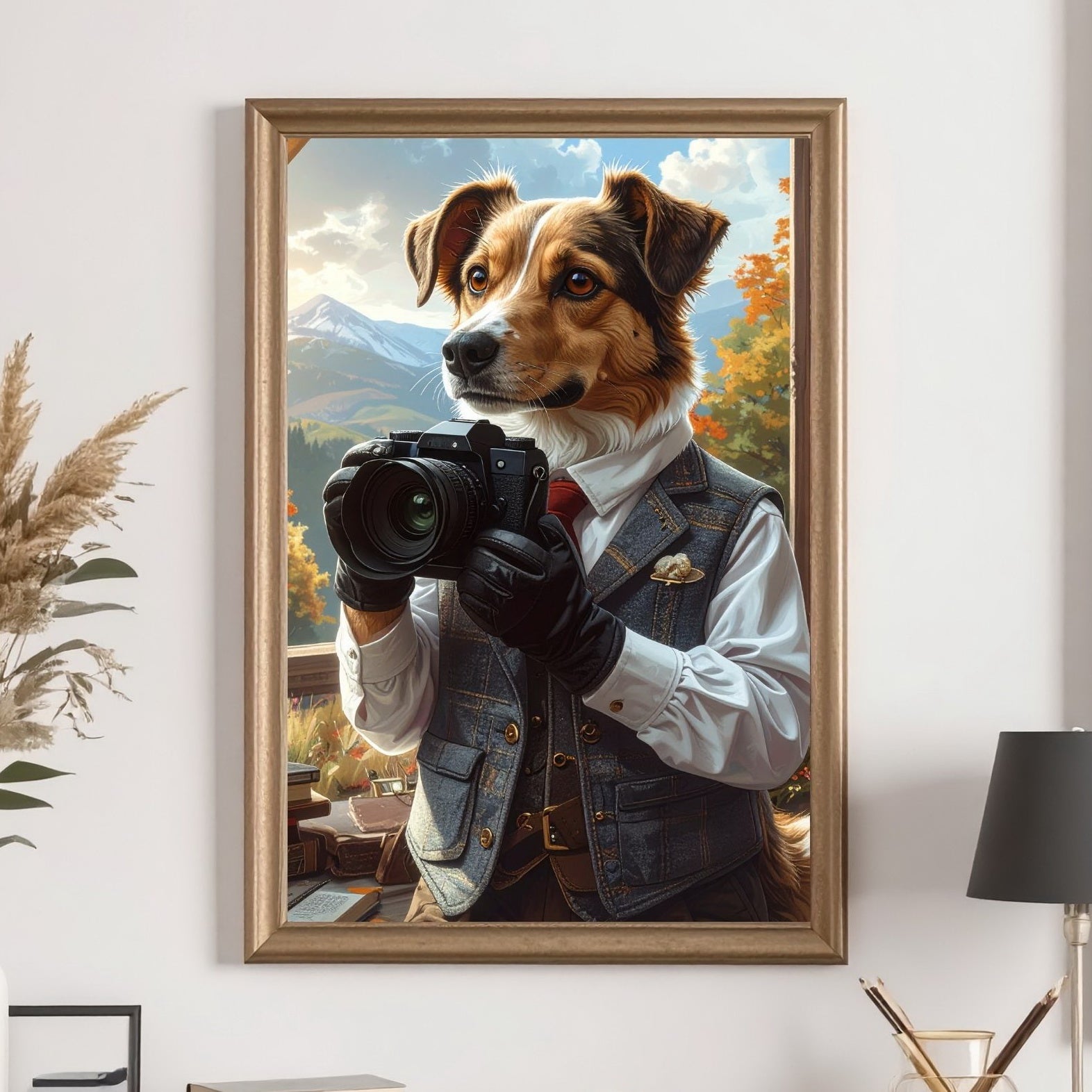 Custom Photographer Pet Portrait