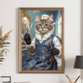 Custom Renaissance Pet Portrait - Female Hairdresser