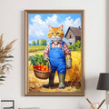 Custom Pet Farmer Portrait