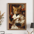 Custom Renaissance Pet Portrait - Male Pet Doctor