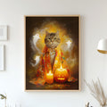 Custom Halloween Portrait - Pet Wizard