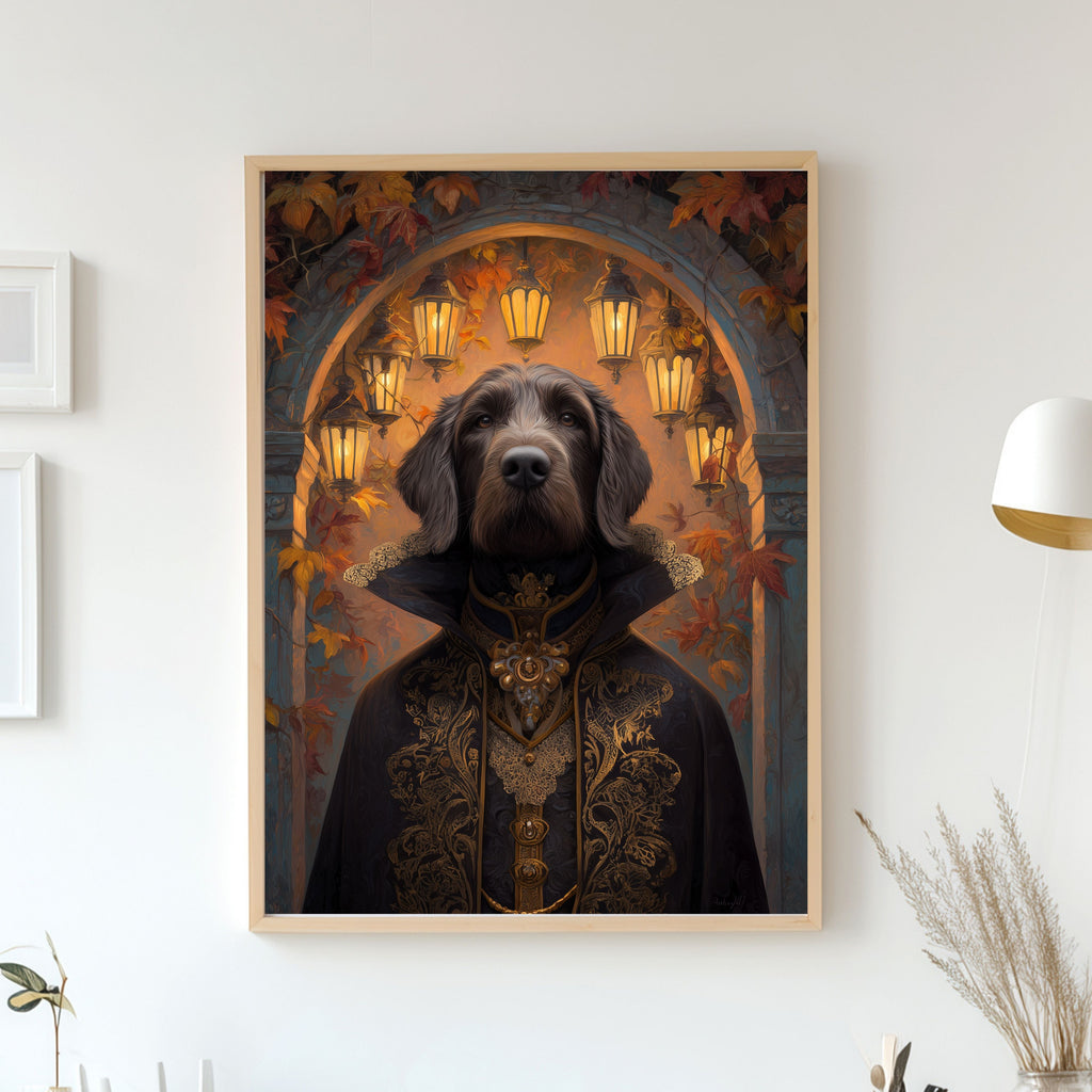 Halloween Masquerade Pet Portrait