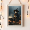 Halloween Pet Wizard Portrait