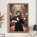 Custom Portrait - Pet Playing Violin