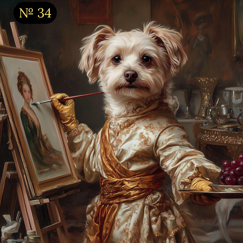 Custom Royal Pet Portrait