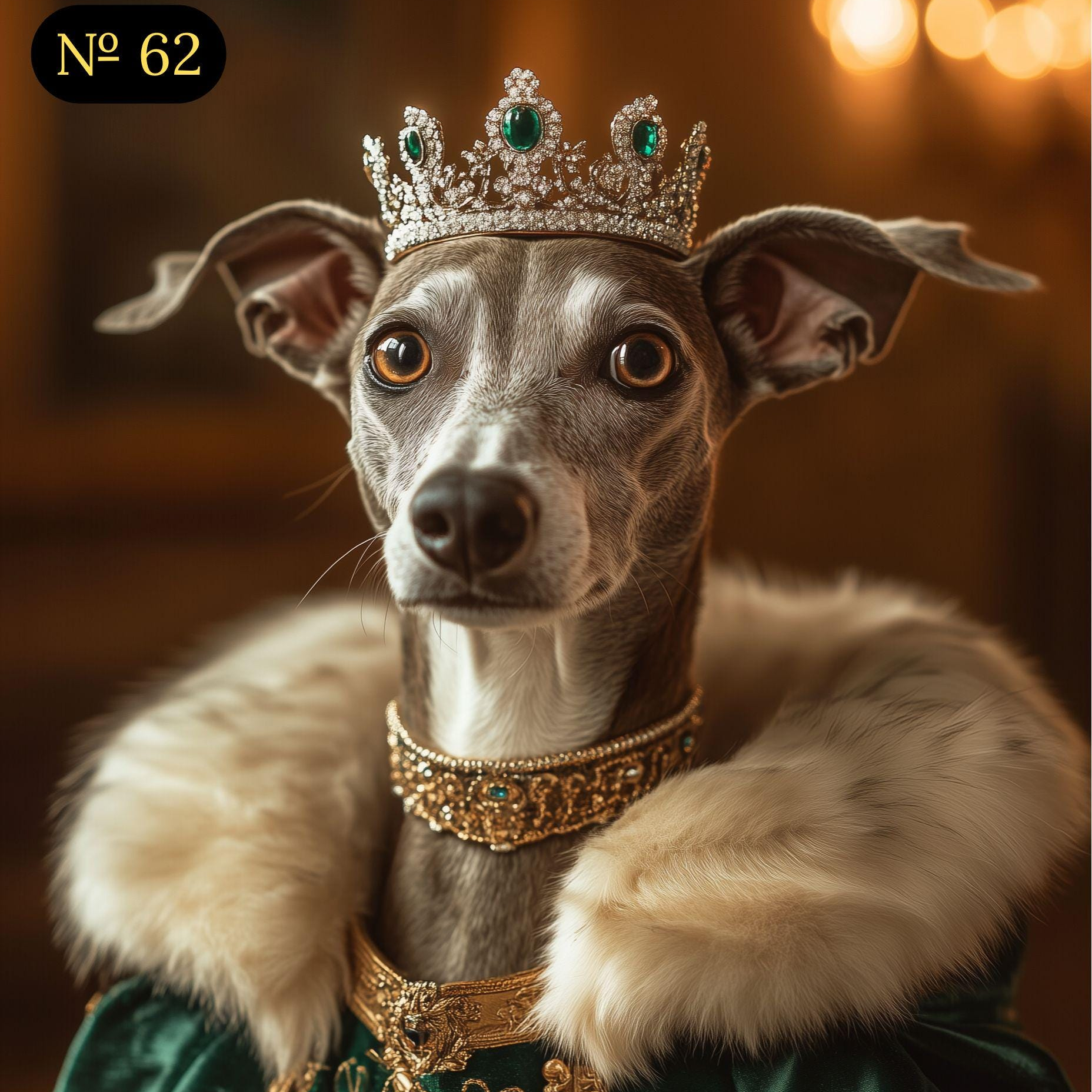 Custom Royal Pet Portrait