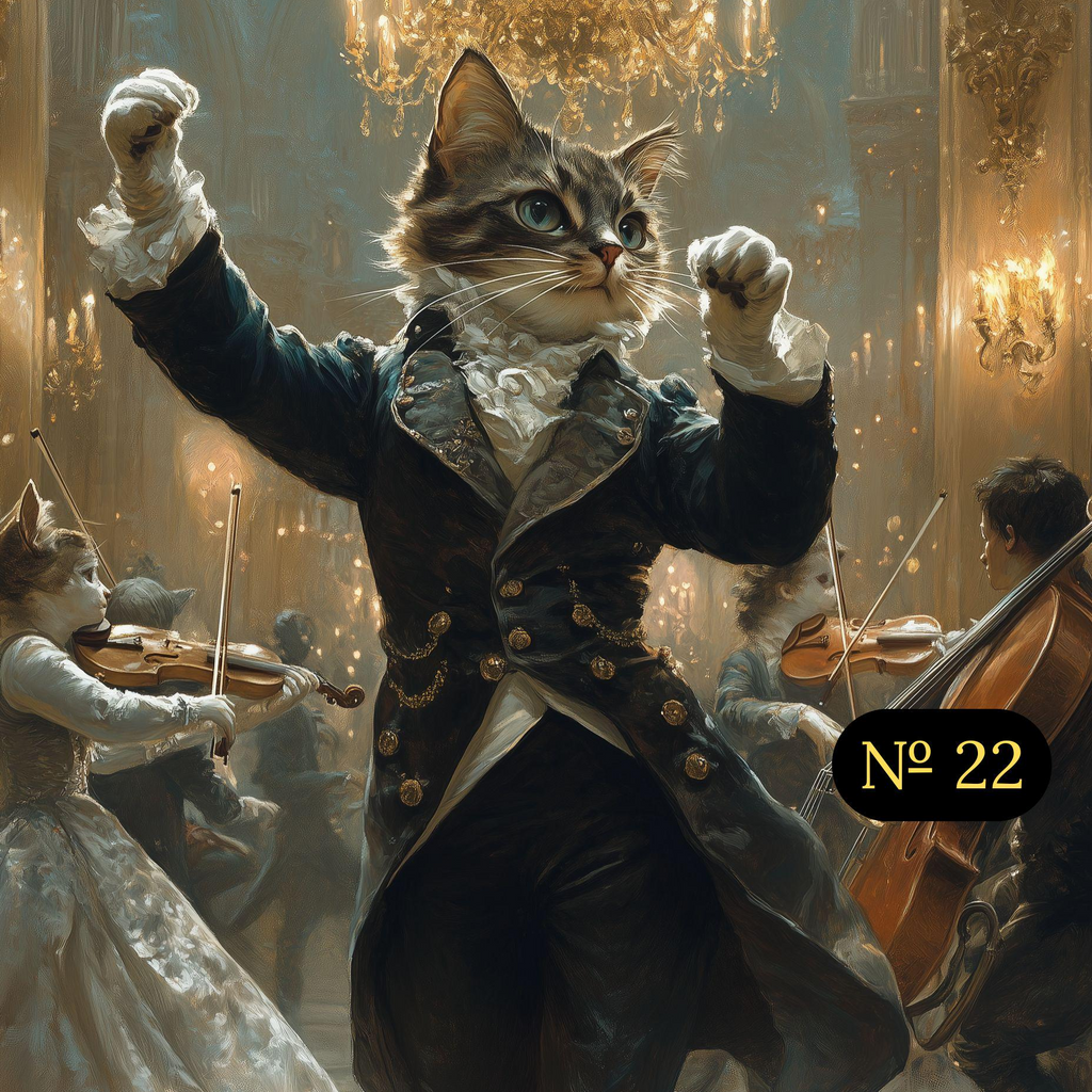 Custom Portrait - Male Pet Dancing at Renaissance Ball