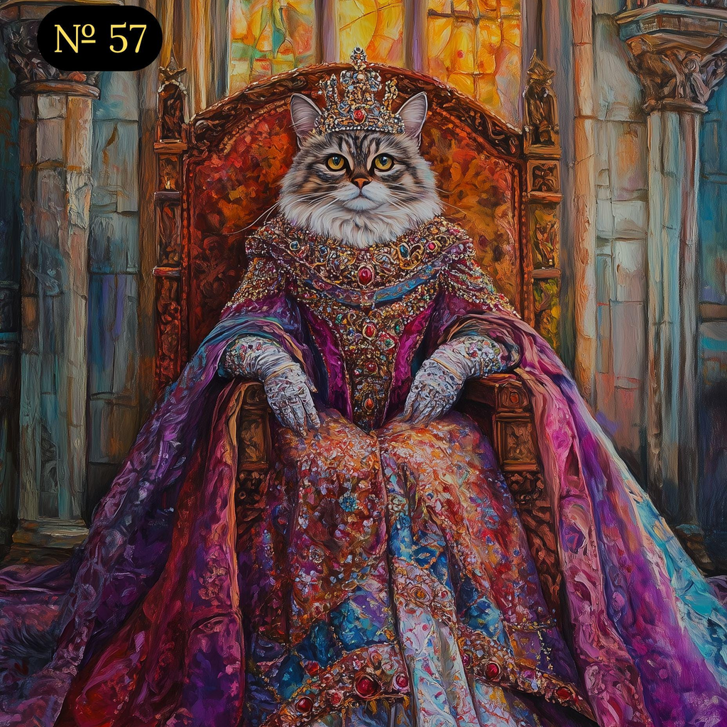 Custom Royal Pet Portrait
