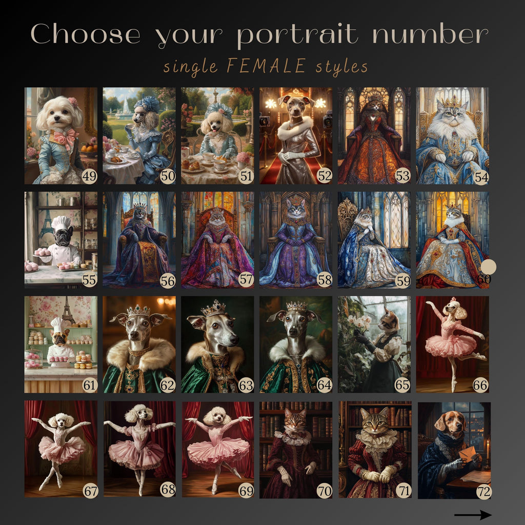 Royal Pet Portrait from Photo - Pet Playing Flute in Costume and Gloves, Custom Renaissance Pet Portrait, Canvas, Poster or Digital Portrait
