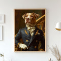 Custom Pet Portrait, Royal Pet Portrait, Renaissance Dog Portrait from Photo, Digital Portrait, Canvas or Poster, Funny Pet Gift